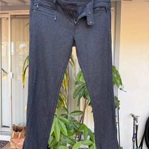 Diesel Black Gold Extra-Low Waist Charcoal Dress Pants